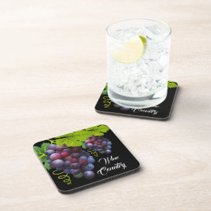 Grapes Plastic Coaster Set