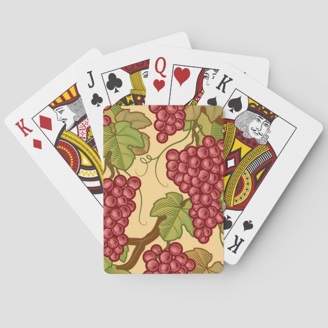 Grapes Poker Cards (Back)