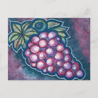 Grapes                                             postcard