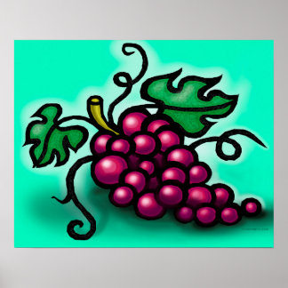 Grapes Poster