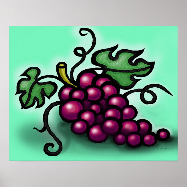 Grapes Poster (Front)