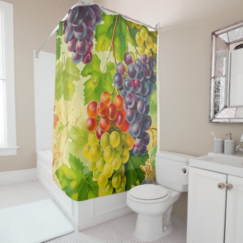 grapes Shower Curtain