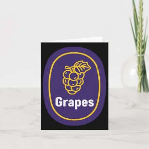 Grapes Sticker Costume Kids Grapes Fruit Matching  Card