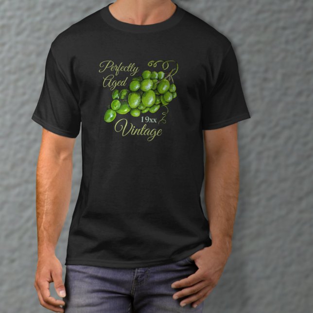 Grapes T-Shirt (Perfectly Aged Vintage T-shirt)