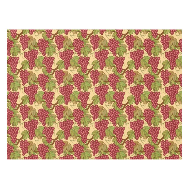 Grapes Tablecloth (Front (Horizontal))