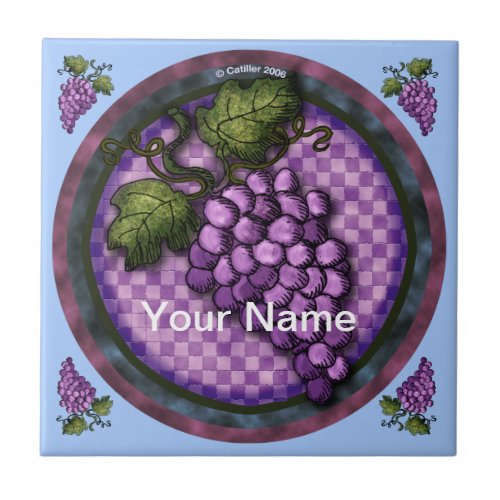 Grapes Tile
