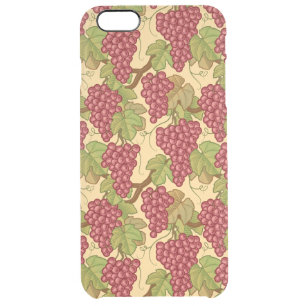 Grapes Clear iPhone 6 Plus Case