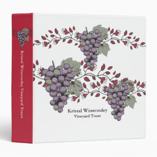 Grapes vines Tuscan wine tasting vineyard tours Binder