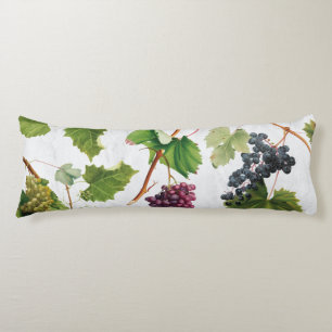 Grapes Vineyard Mediterranean Greek Island Body Pillow