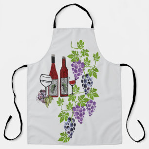 Grapes & Wine Apron