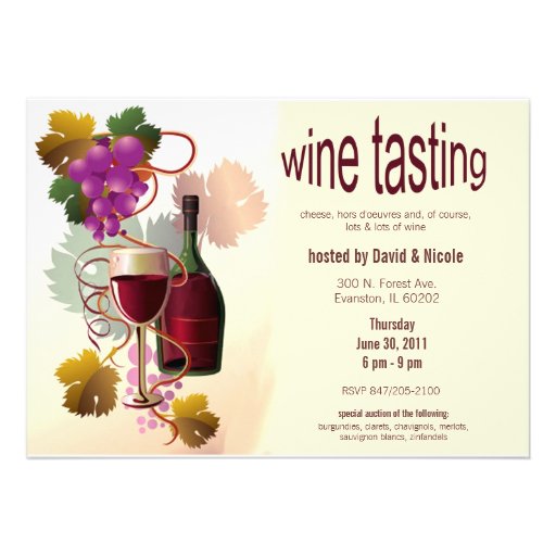 Wine Tasting Invitation Ideas 7