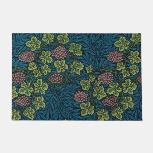 Grapevine by William Morris Doormat