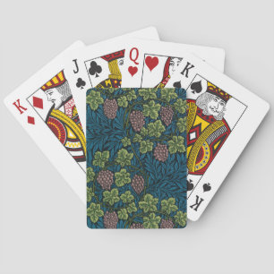 Grapevine (by William Morris) Poker Cards