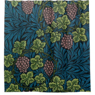 Grapevine (by William Morris) Shower Curtain