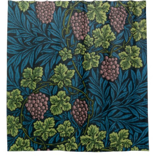 Grapevine by William Morris Shower Curtain