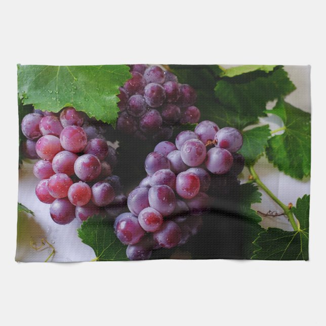Grapevine Fruit Photography Kitchen Towel (Horizontal)