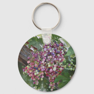 Grapevine Glory — Hyperrealistic Vineyard Art for  Keychain