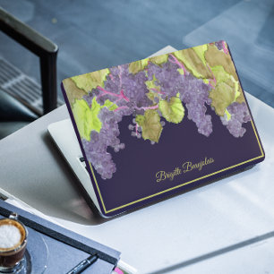 Grapevine Vineyard Purple HP Laptop Skin
