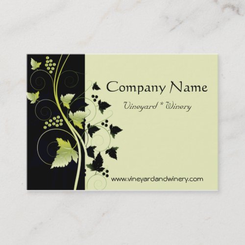Grapevine Winery Business Card
