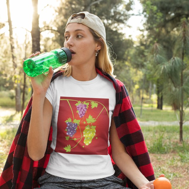 Grapevine With Bunches Of Grapes T-Shirt (Creator Uploaded)