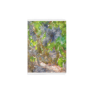Grapevines in Napa Valley California Passport Holder