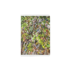 Grapevines in Napa Valley California Passport Holder