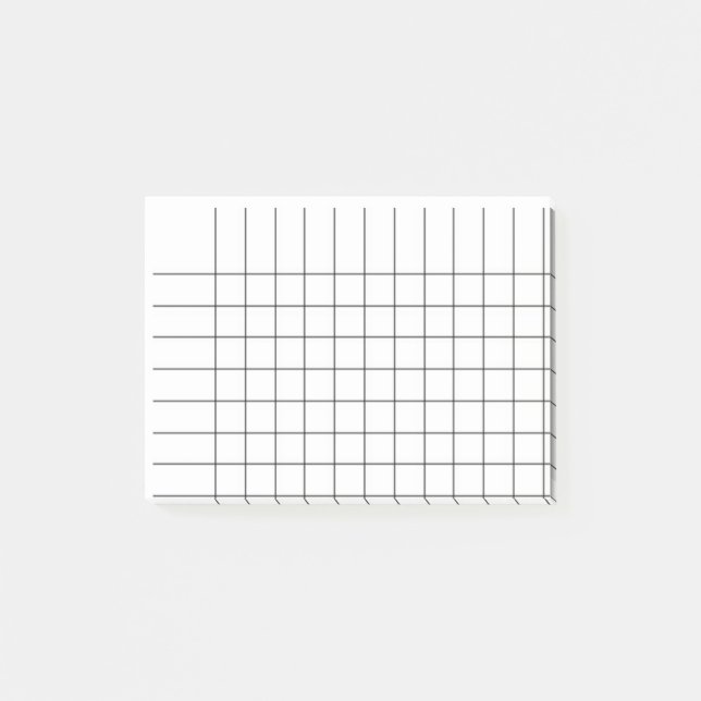 Graph Column Chart Post-it Notes (Front)