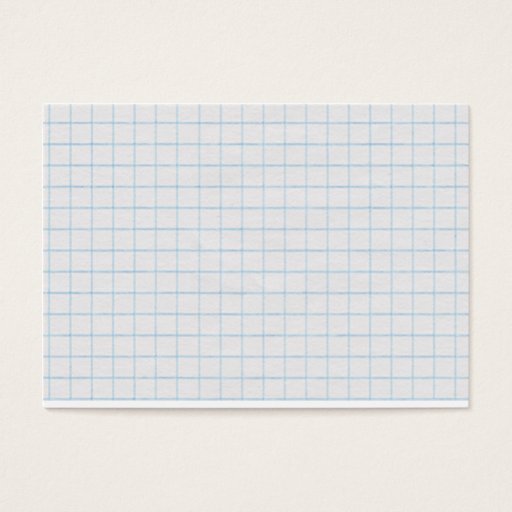 Customizable Graph Paper Business Card Templates