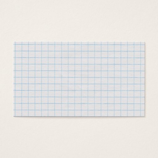 Customizable Graph Paper Business Card Templates
