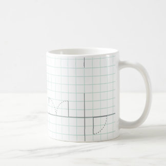 Graph Paper Design Coffee Mug
