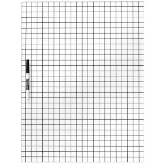 Graph Paper Grid Coordinate Squared Chart Math Dry Erase Board