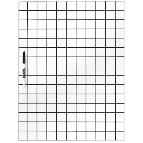Graph Paper Grid Coordinate Squared Math Chart Dry Erase Board