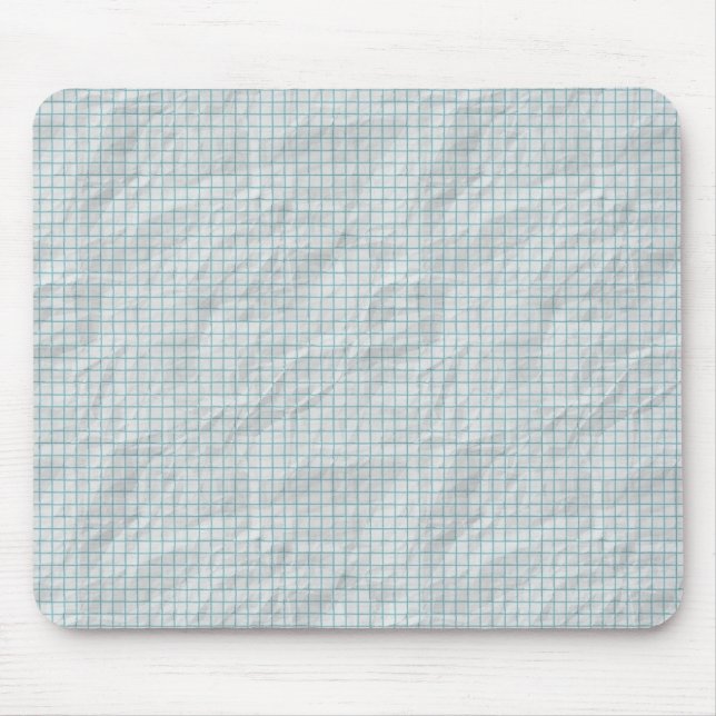 Graph Paper Mouse Pad (Front)