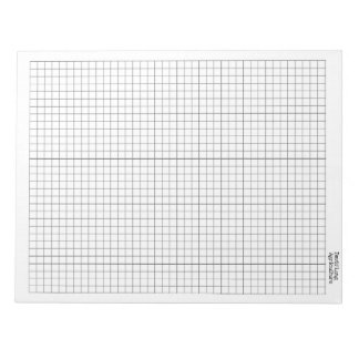 Graph Paper Pad Personalized
