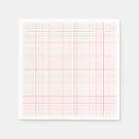 Graph Paper Paper Napkins