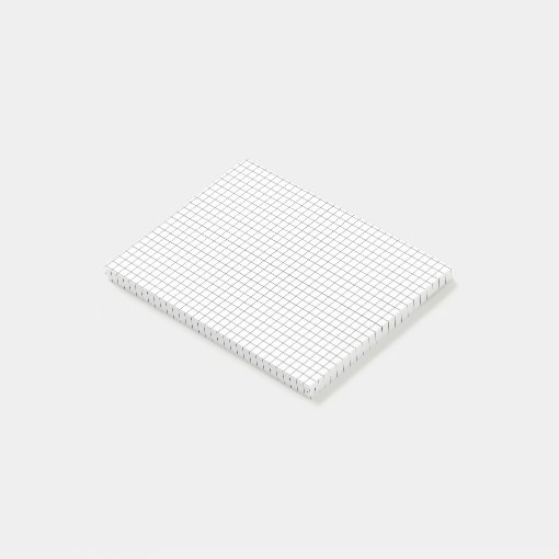 Graph Paper Sticky Notes Zazzle