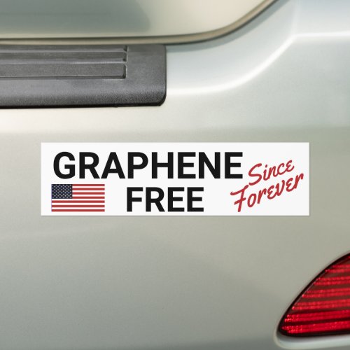 Graphene Free Bumper Sticker