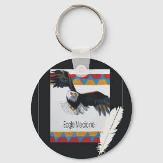 Graphic1Eagle Medicine new Keychain