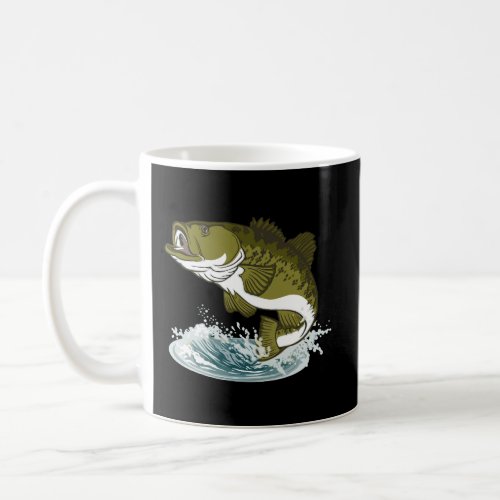 Graphic 365 Bass Fish Fishing Coffee Mug