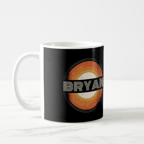 Graphic 365 First Name Bryan Retro Personalized Vi Coffee Mug