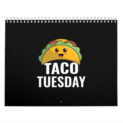 Graphic 365 Taco Tuesday Tee Tacos Lover Funny Calendar