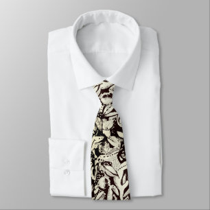 Graphic apples neck tie