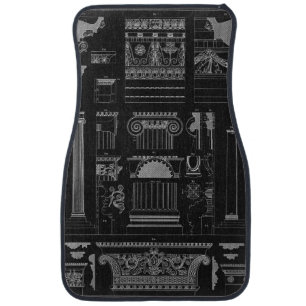 Graphic Architecture IV Car Mat