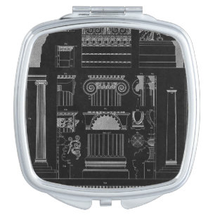 Graphic Architecture IV Compact Mirror