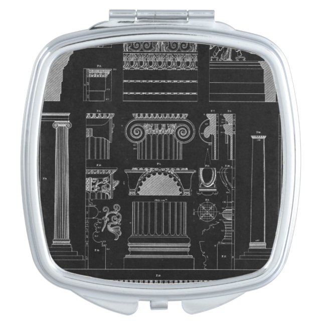 Graphic Architecture IV Compact Mirror (Front)