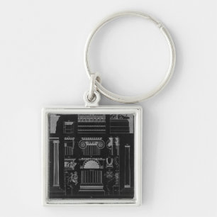 Graphic Architecture IV Keychain