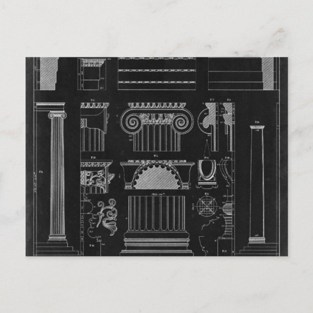 Graphic Architecture IV Postcard (Front)