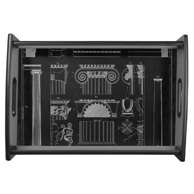 Graphic Architecture IV Serving Tray (Front)