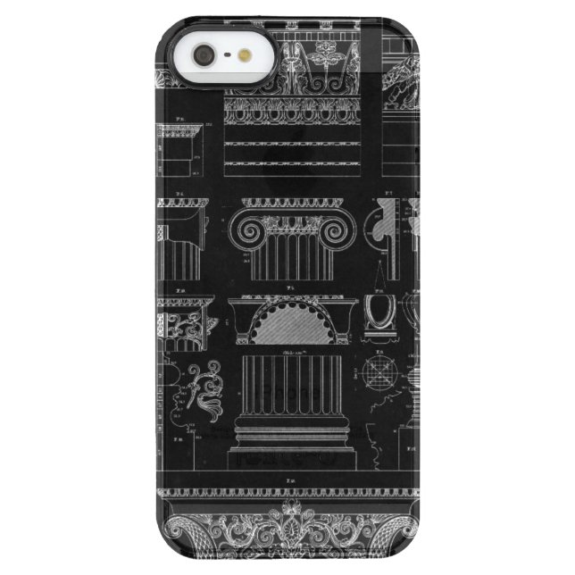 Graphic Architecture IV Uncommon iPhone Case (Back)