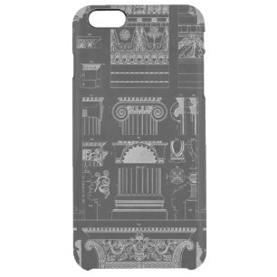 Graphic Architecture IV Clear iPhone 6 Plus Case